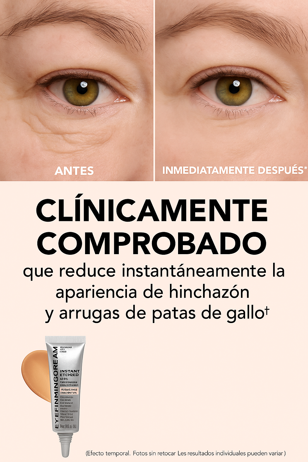 Bevalora™ Reafirmante Instantáneo para Ojos + BROCHA GRATIS