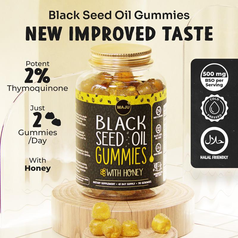 Bevalora ® Gomitas de Aceite de Comino Negro