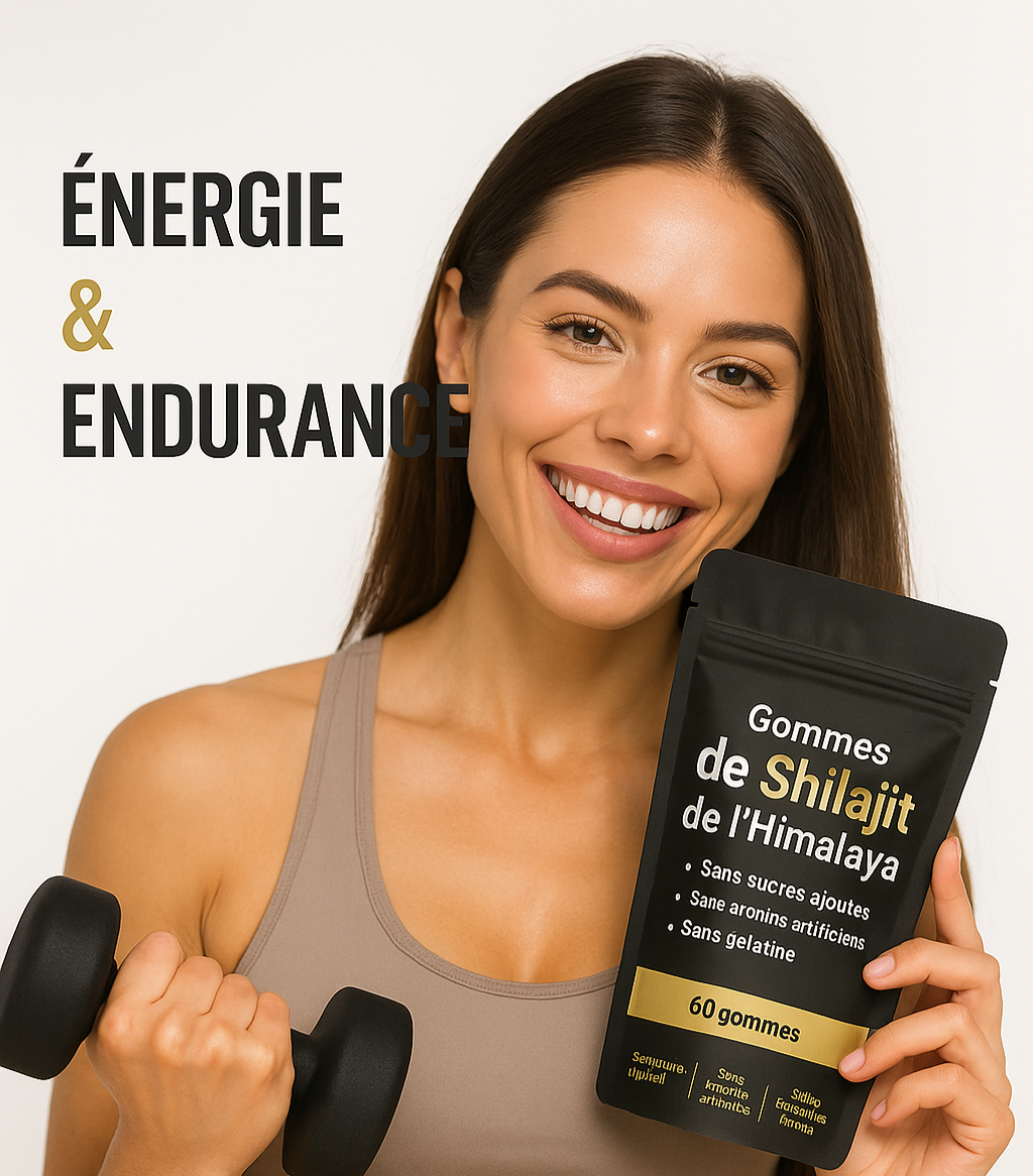 Bevalora® Gommes Énergétiques Shilajit de l'Himalaya