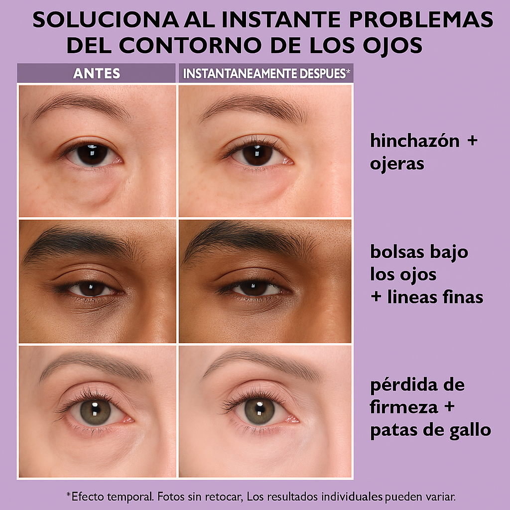 Bevalora™ Reafirmante Instantáneo para Ojos + BROCHA GRATIS
