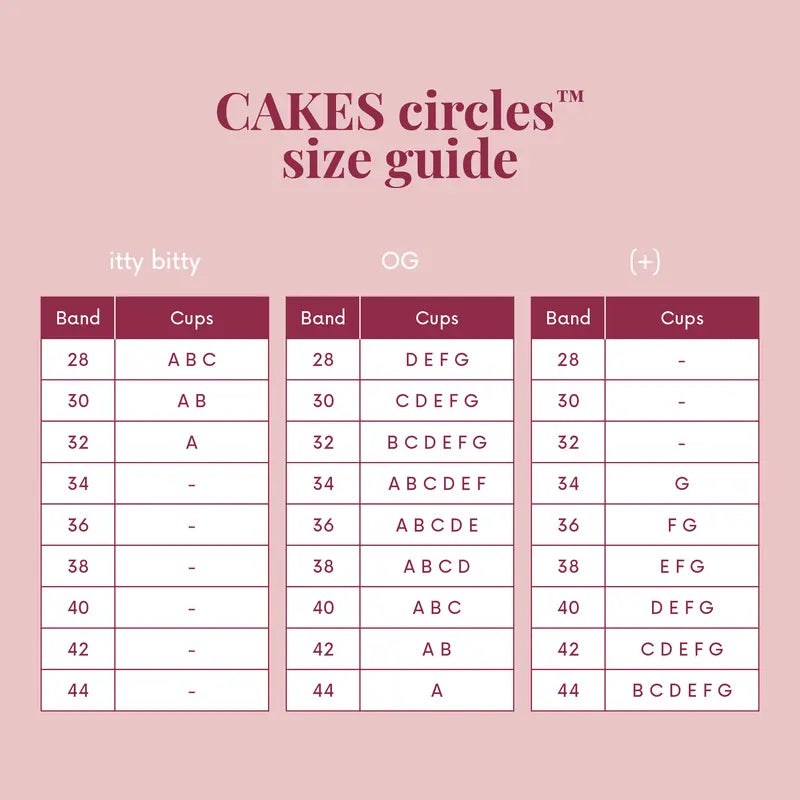 Bevalora™ sticky CAKES circles - The first-ever "sticky" not icky circle nipple covers