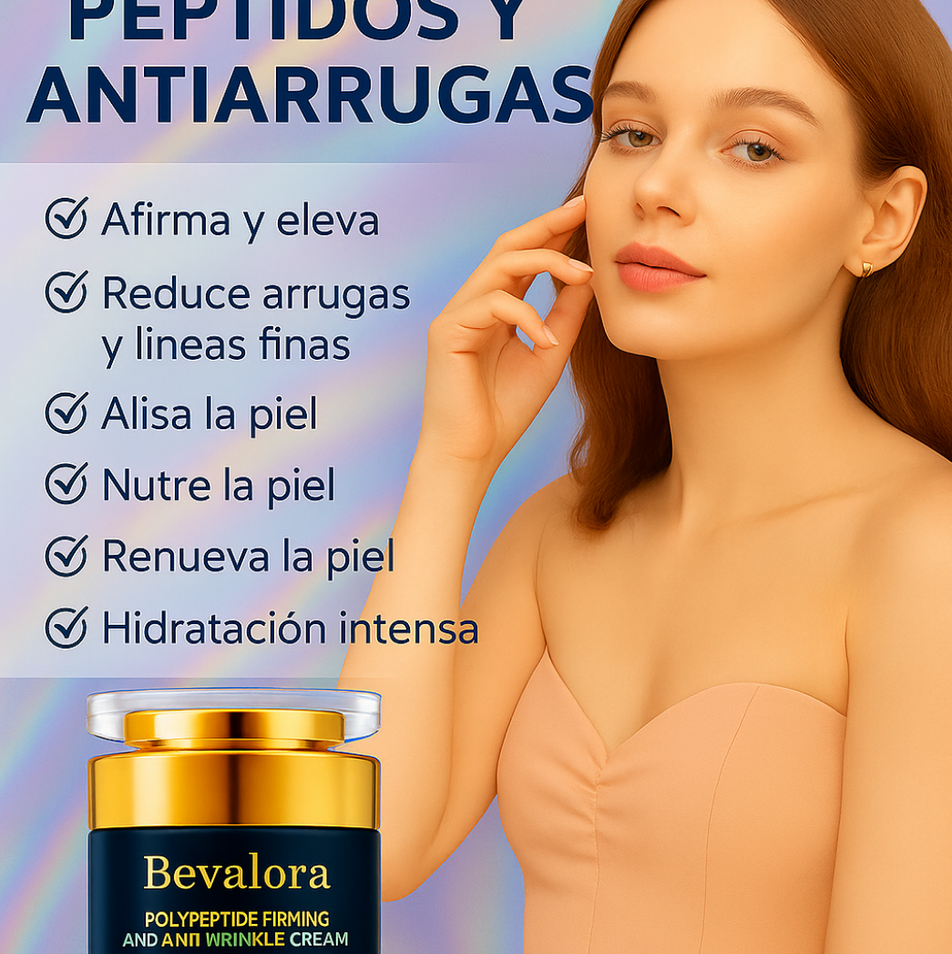 Bevalora® Crema de Juventud Radiante con Polipéptidos