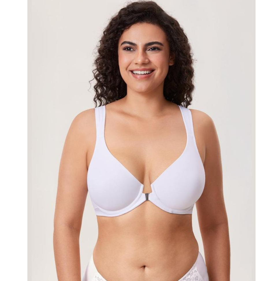 Bevalora ® Posture Support Front Closure Bra – Full Coverage & All-Day Comfort
