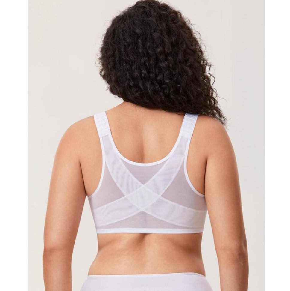 Bevalora ® Posture Support Front Closure Bra – Full Coverage & All-Day Comfort