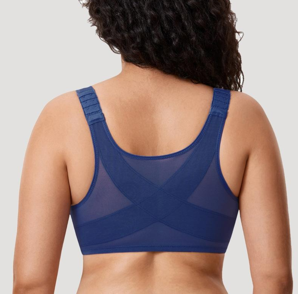 Bevalora ® Posture Support Front Closure Bra – Full Coverage & All-Day Comfort