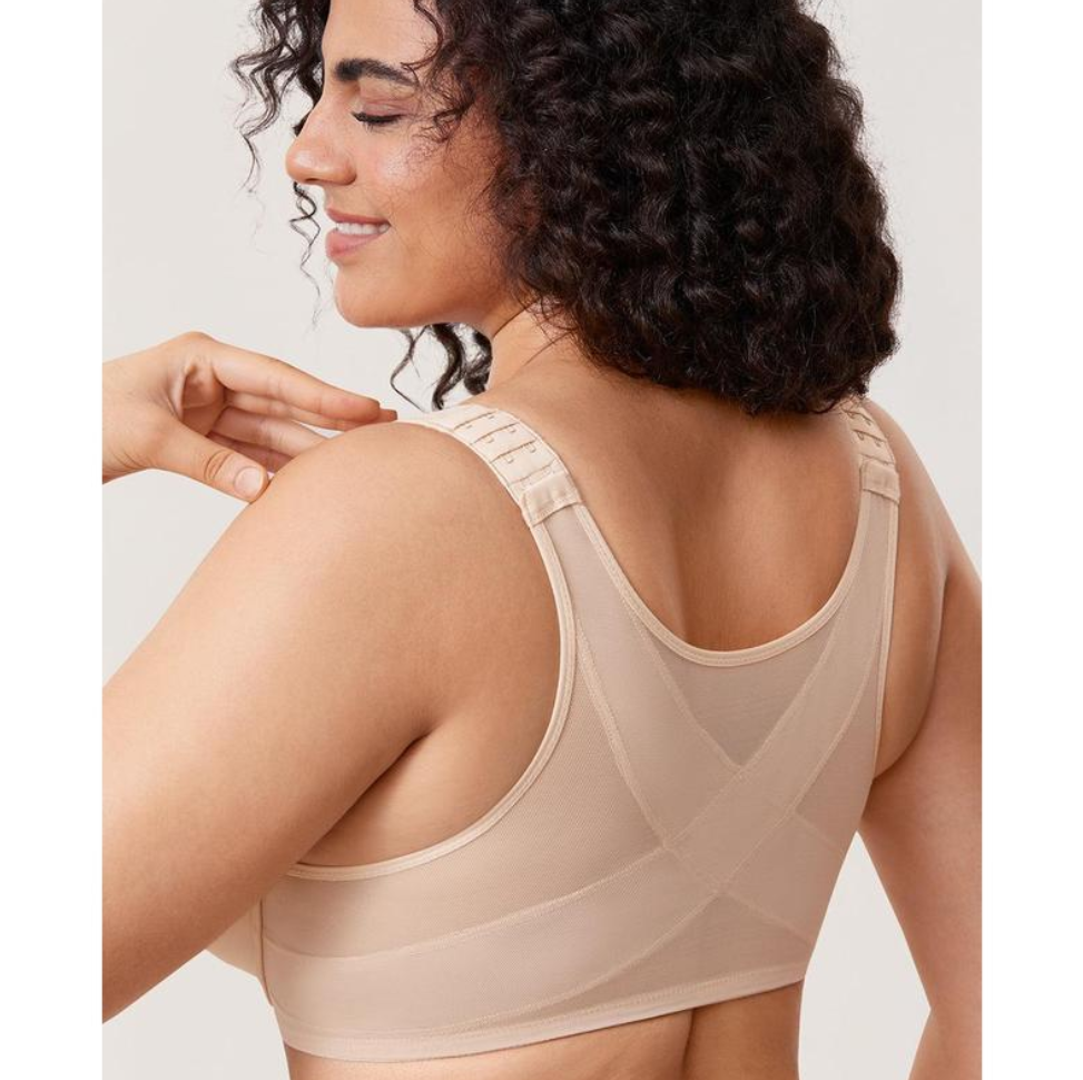 Bevalora ® Posture Support Front Closure Bra – Full Coverage & All-Day Comfort