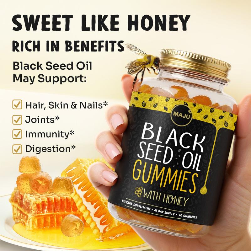 Bevalora ® Gomitas de Aceite de Comino Negro