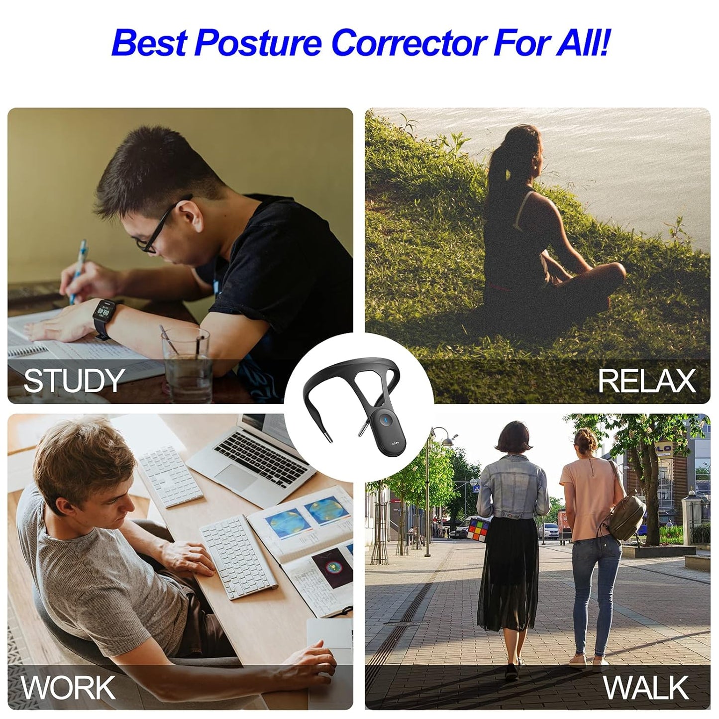 Bevalora® Smart Posture Pro Trainer & Corrector Device