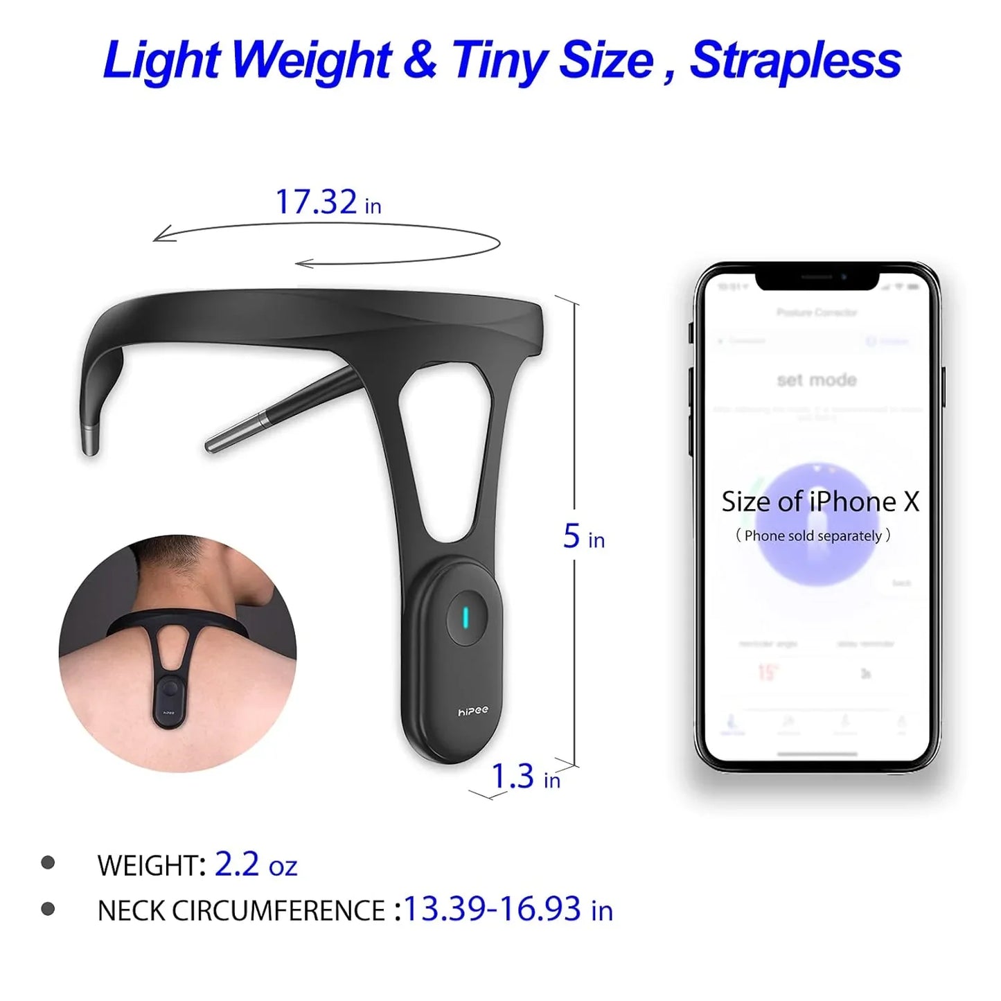 Bevalora® Smart Posture Pro Trainer & Corrector Device