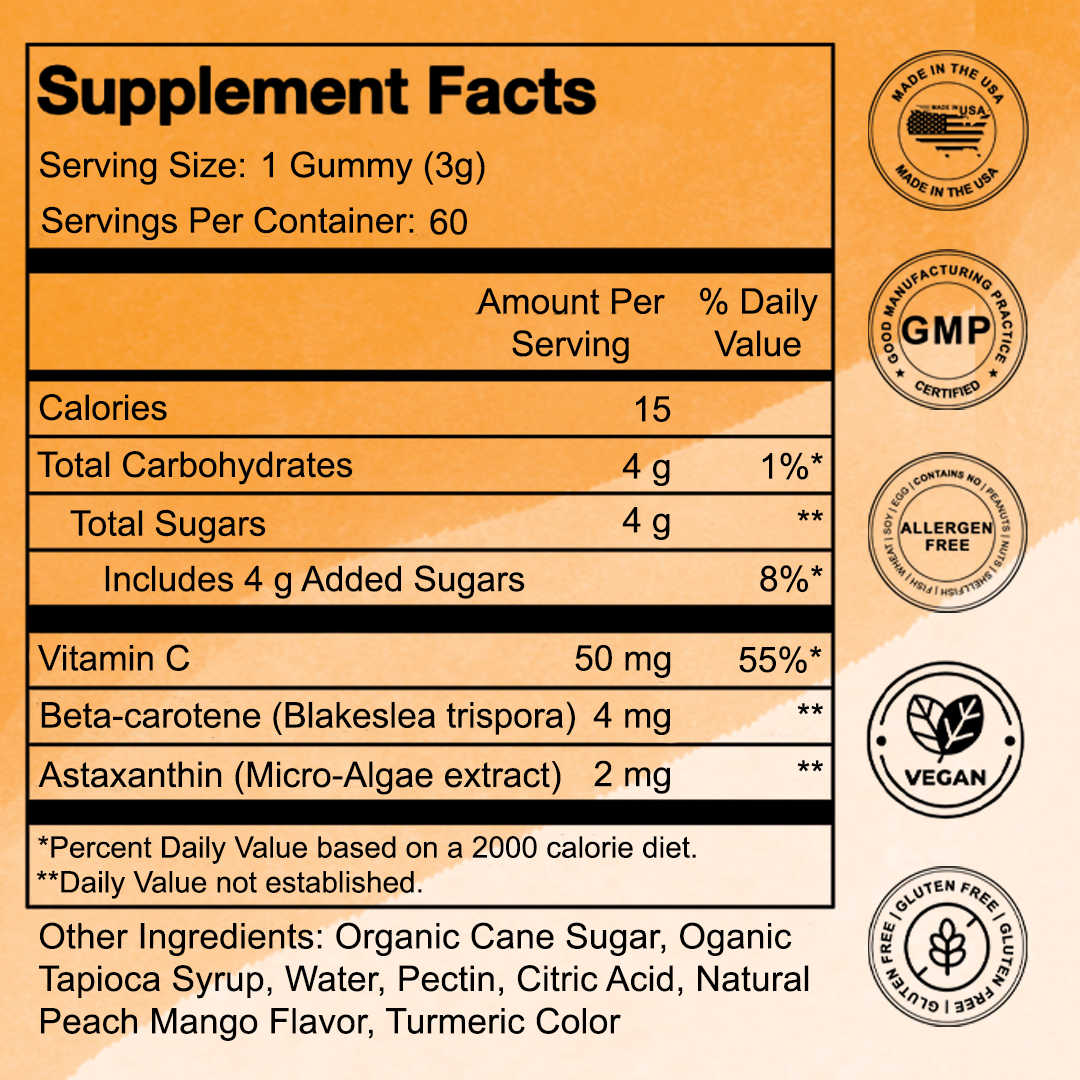 Bevalora™ SunKissed Tanning Daily Gummies