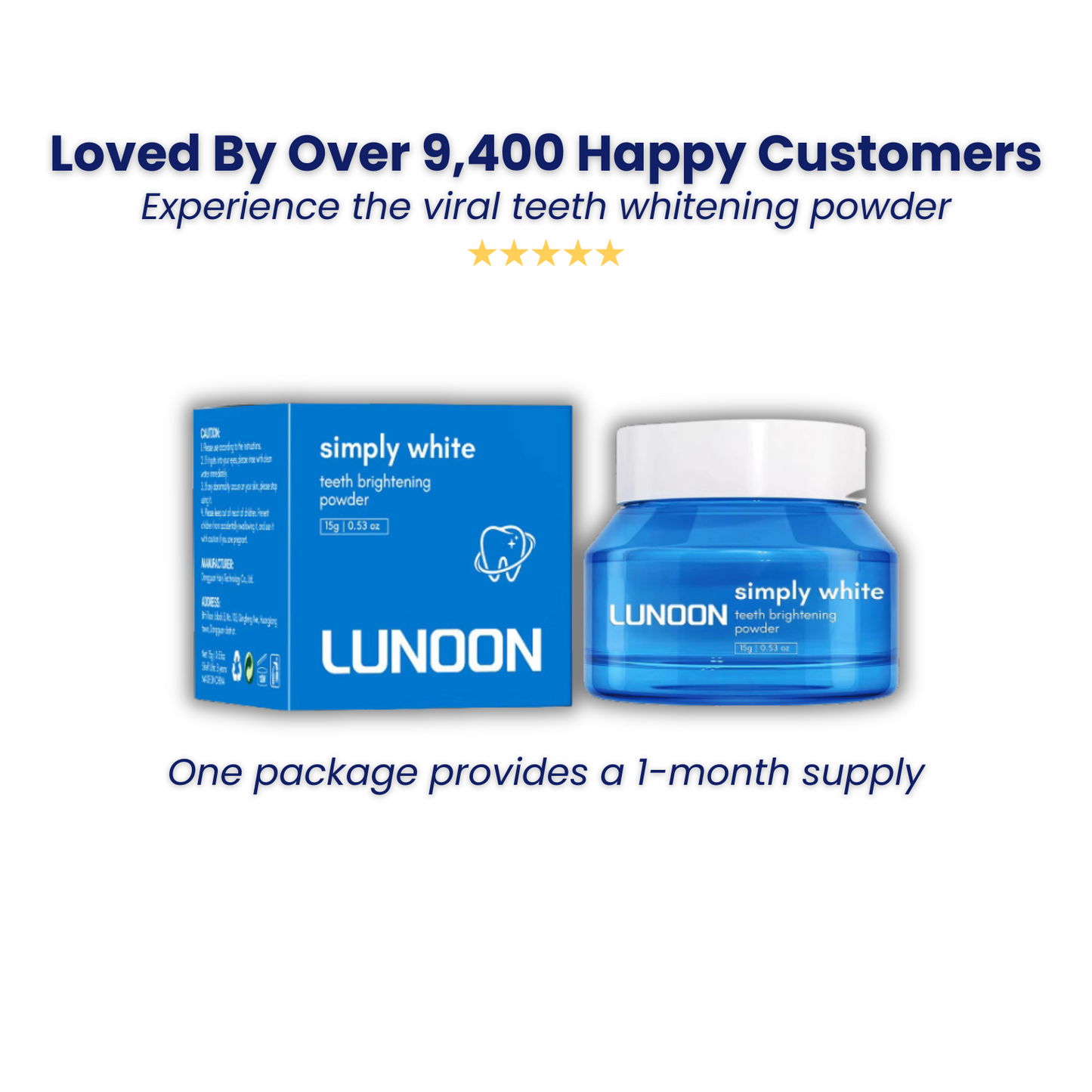 Bevalora™ Smiles Teeth Brightening Powder