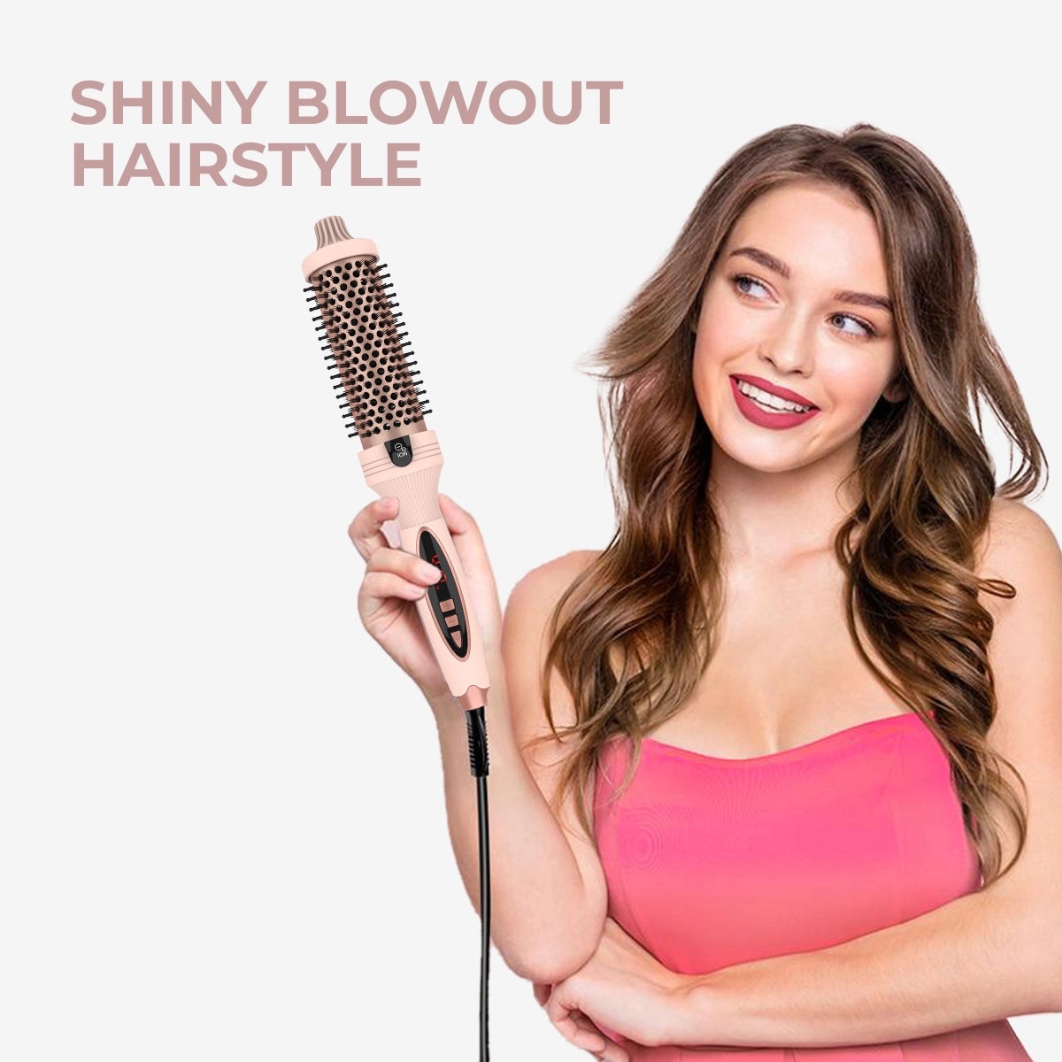Bevalora™ 3-in-1 Pro Negative Ion Two PTC Heaters Thermal Brush