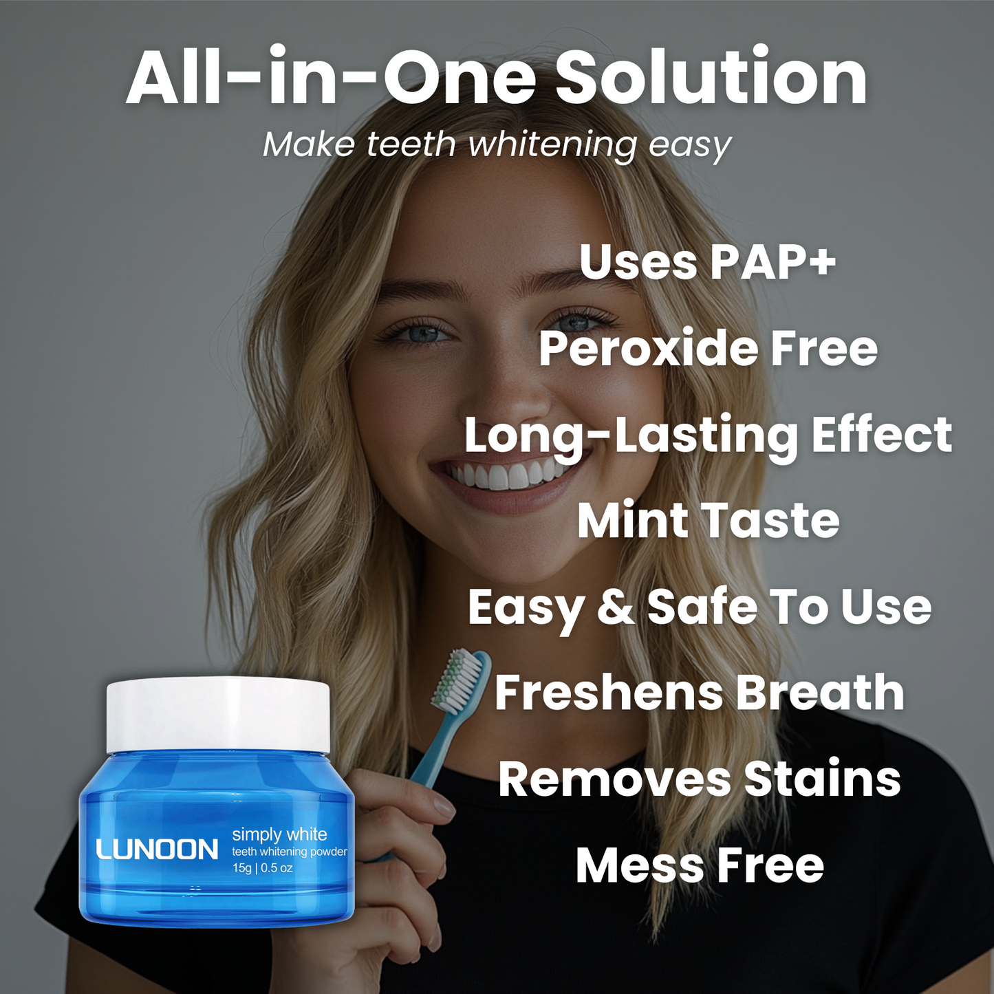 Bevalora™ Smiles Teeth Brightening Powder