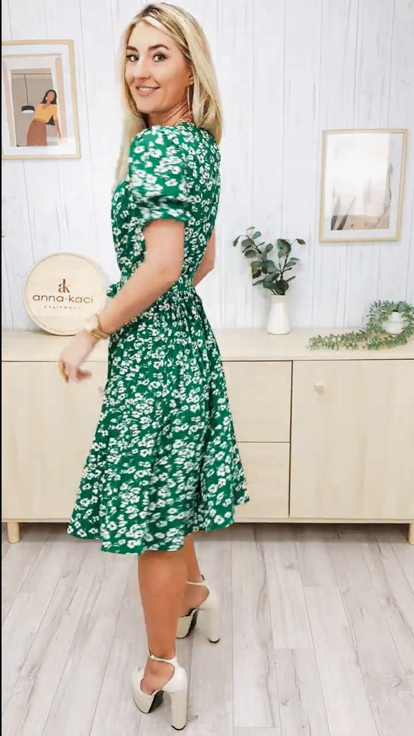 Bevalora™ Floral Waist Shaper Dress