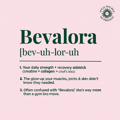 Bevalora®  Creatine & Collagen Stick Packs