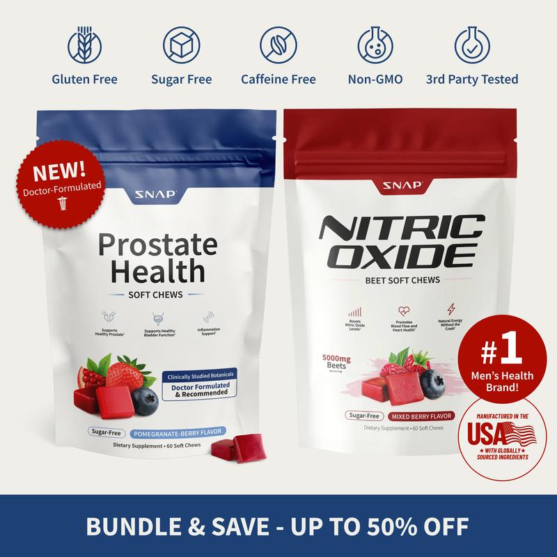 Bevalora® Prostate Health and Nitric Oxide Chews