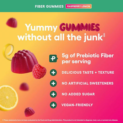 Bevalora® Fiber Gummies for Digestive Health and Intestinal Regularity