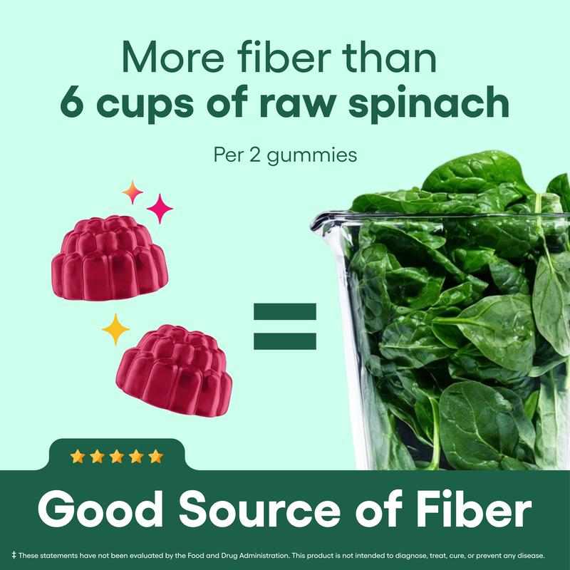 Bevalora® Fiber Gummies for Digestive Health and Intestinal Regularity