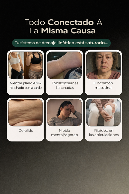 Nueva Fórmula de Máxima Potencia - Cápsulas de Drenaje Linfático de Bevalora™