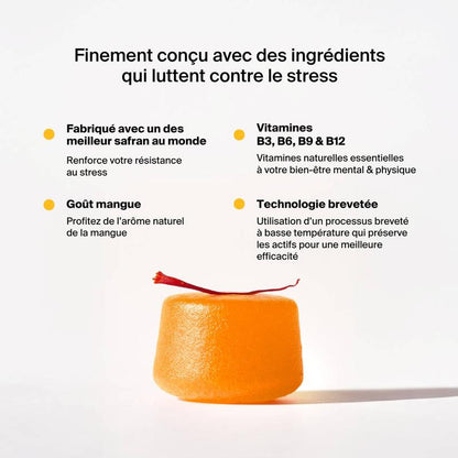 Bevalora® Gummies Anti-Stress au Safran