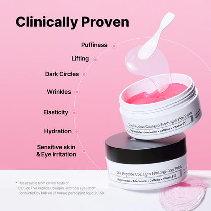 Bevalora®  Peptide Collagen Hydrogel Eye Patch (Copy)