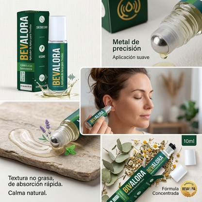 Bevalora® Alivio Silencioso – Rodillo Calmante