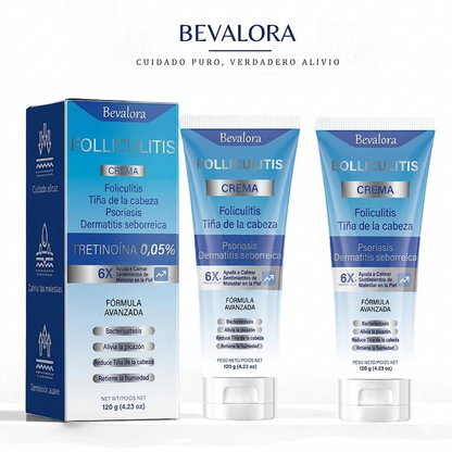 Bevalora®  Crema Botánica para Foliculitis