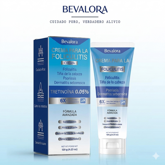 Bevalora®  Crema Botánica para Foliculitis