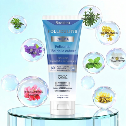 Bevalora®  Crema Botánica para Foliculitis