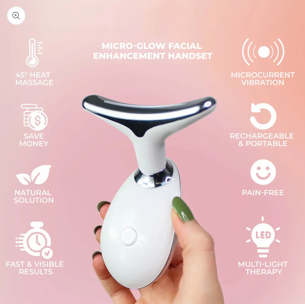 MICRO-GLOW FACIAL ENHANCEMENT HANDSET