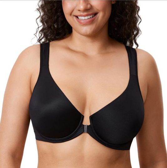 Bevalora ® Posture Support Front Closure Bra – Full Coverage & All-Day Comfort
