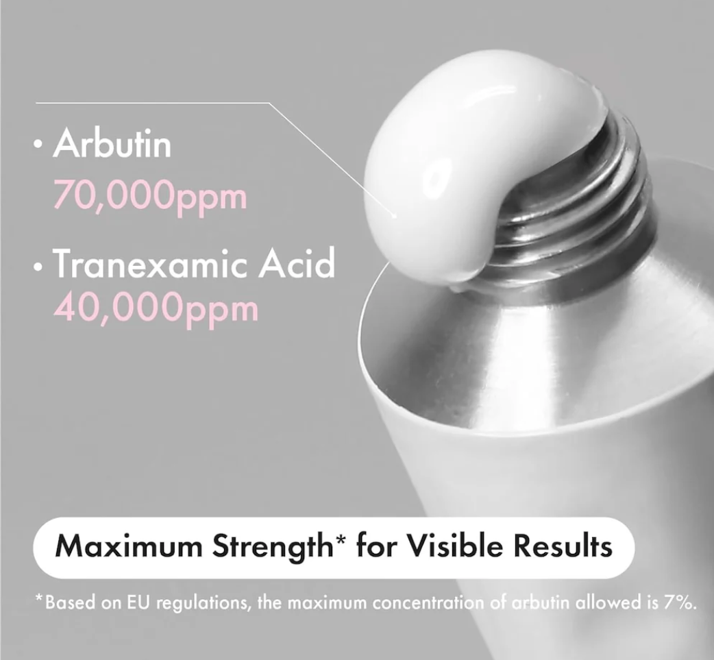 Bevalora® – Arbutin 7% + Tranexamic Acid 4% Cream