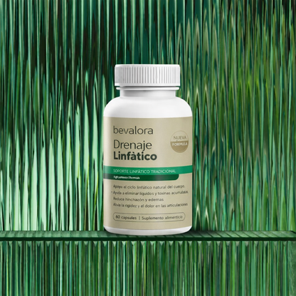 Nueva Fórmula de Máxima Potencia - Cápsulas de Drenaje Linfático de Bevalora™