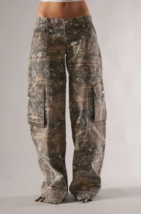 Unisex Camo Cargo Pants