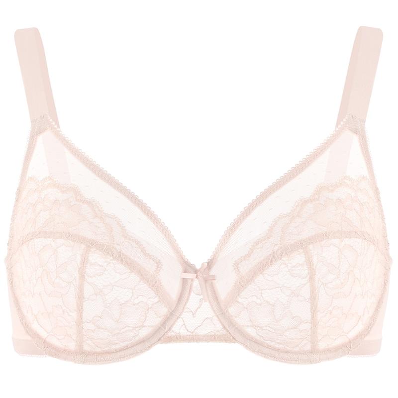 Bevalora® Minimizer bra - Comfortable Unlined Lace Full Coverage Plus Size Bra