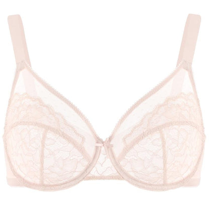 Bevalora® Minimizer bra - Comfortable Unlined Lace Full Coverage Plus Size Bra
