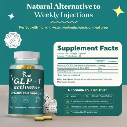 Bevalora™ Fuel Glp-1 Activator Metabolism Support