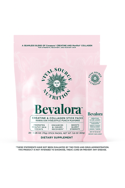 Bevalora®  Creatine & Collagen Stick Packs