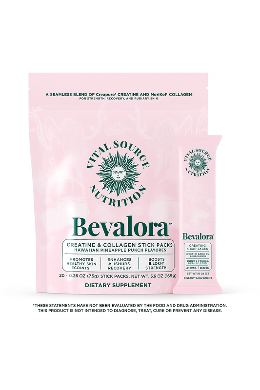 Bevalora®  Creatine & Collagen Stick Packs
