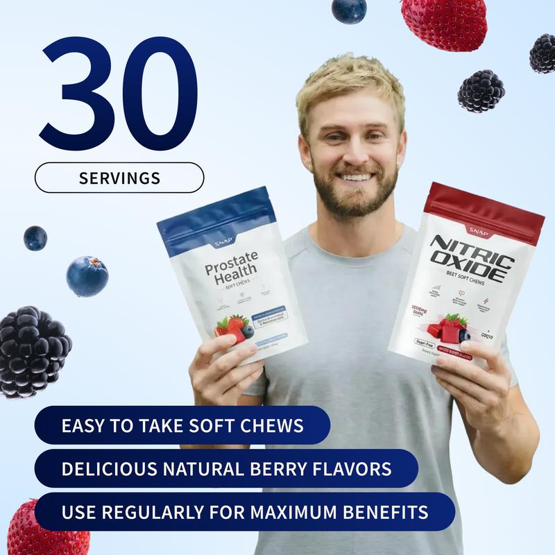 Bevalora® Prostate Health and Nitric Oxide Chews