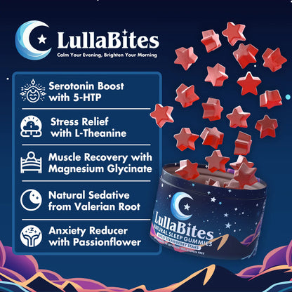 Bevalora® LullaBite Natural Sleep Gummies