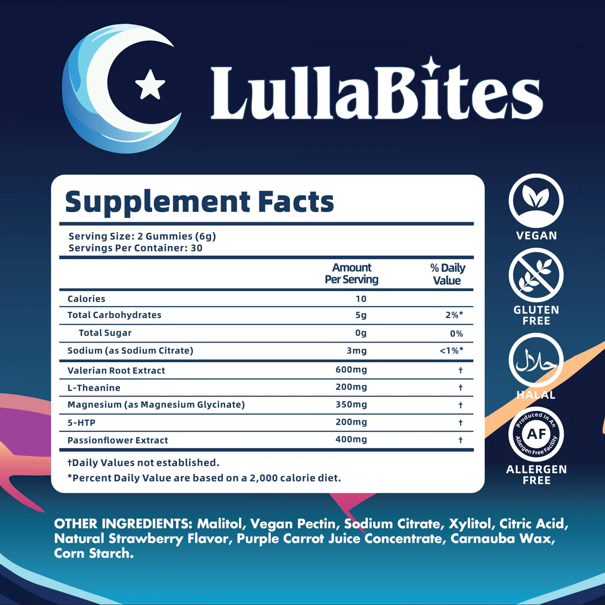 Bevalora® LullaBite Natural Sleep Gummies