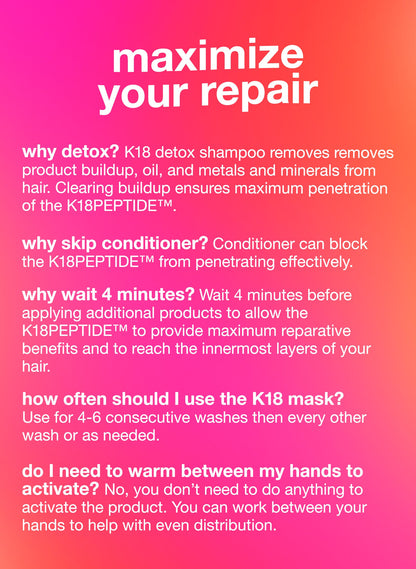 K18 Quick Repair Hair Mask