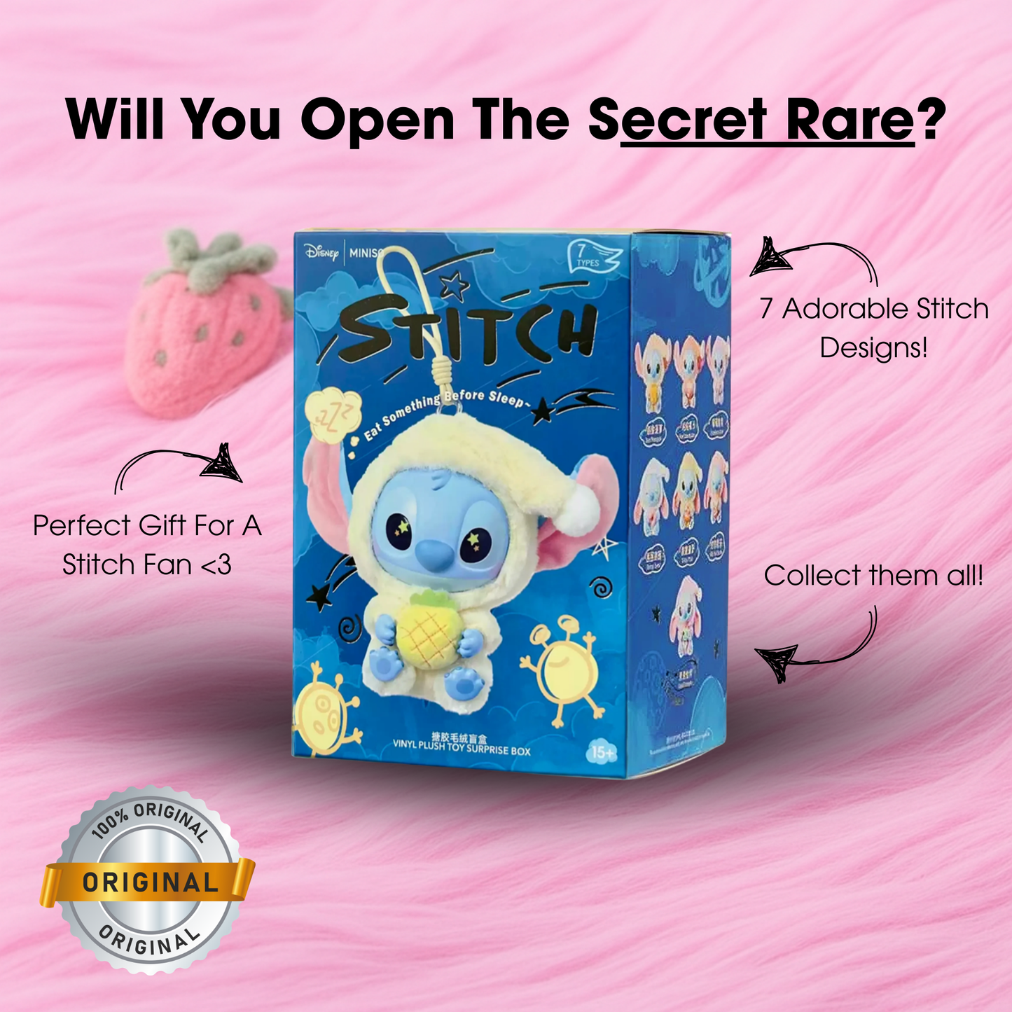 Stitch® - Eat Something Before You Sleep Blind Box