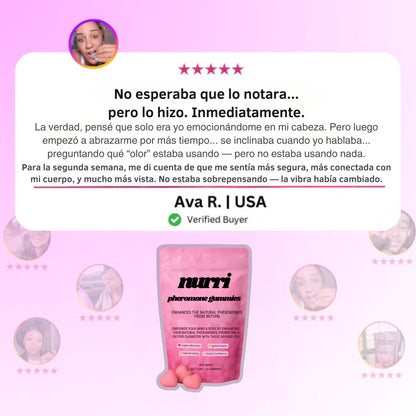 Bevalora™ Gomitas de Feromonas