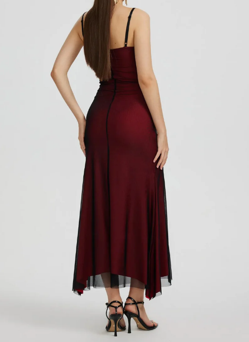 Bevalora™ Velma Satin Mesh Dress