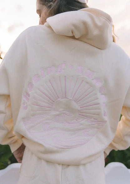 Bevalora™ Sunset Waves Hoodie