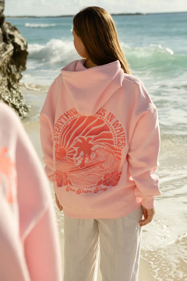 Bevalora™ Sunset Waves Hoodie