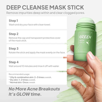 Bevalora ™ Clean Pore Green Tea Mask Stick